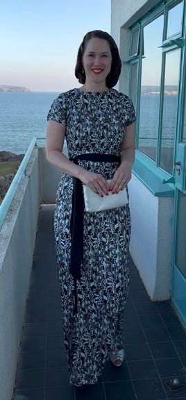 1935 Molyneux Dinner Gown E30-8212