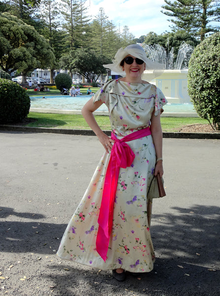 1936 Graduation or Evening Frock E30-1655