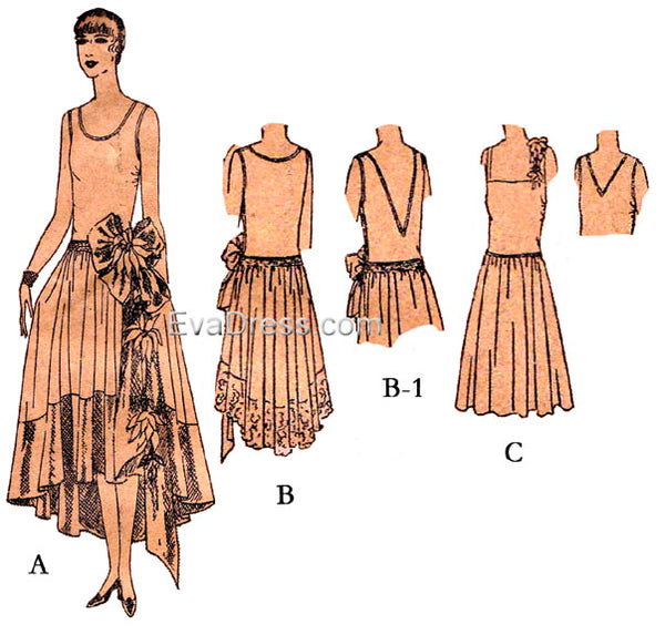 1920's Robe de Style E20-1772