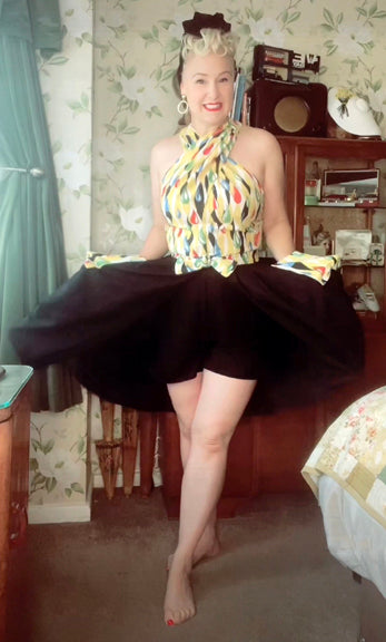 1956 Swim or Play Suit & Skirt Sp50-3613