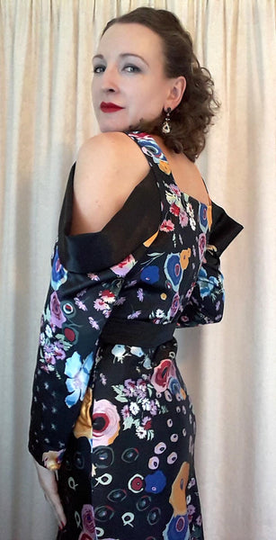 1934 Evening Gown or Long Sun Dress E30-3949