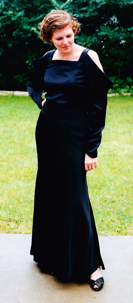 1934 Evening Gown or Long Sun Dress E30-3949