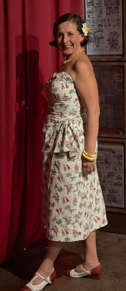 1950's Sarong & Bolero D50-6056