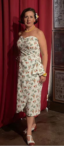 1950's Sarong & Bolero D50-6056