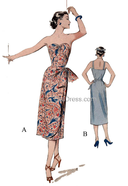 1950's Sarong & Bolero D50-6056