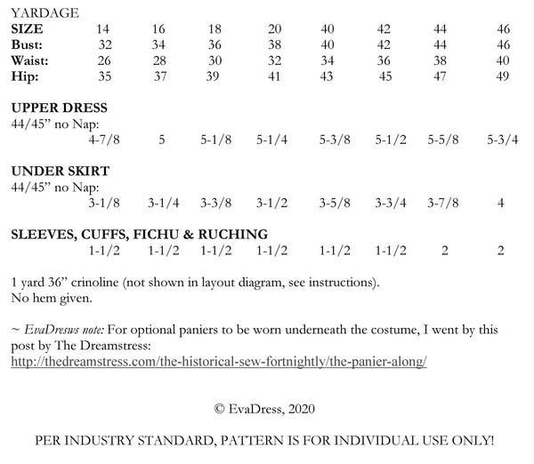 1939 Crinoline Costume Cos30-607