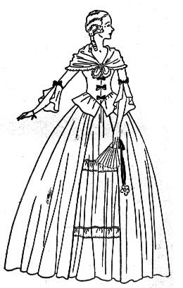 1939 Crinoline Costume Cos30-607