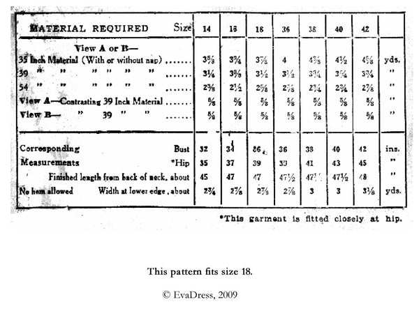 1929 Street Frock D20-6329