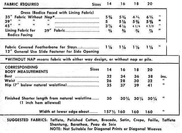 1954 Evening Dress E50-9662