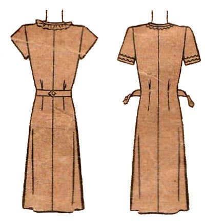 1944 House Shirtwaist D40-1199