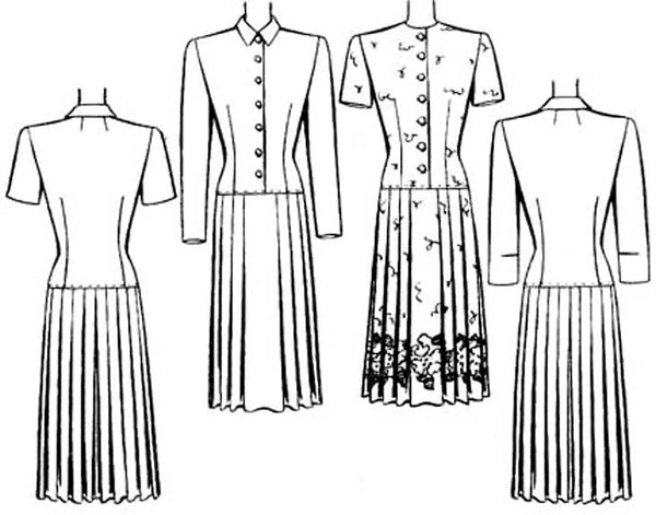 1943 Dress D40-5179