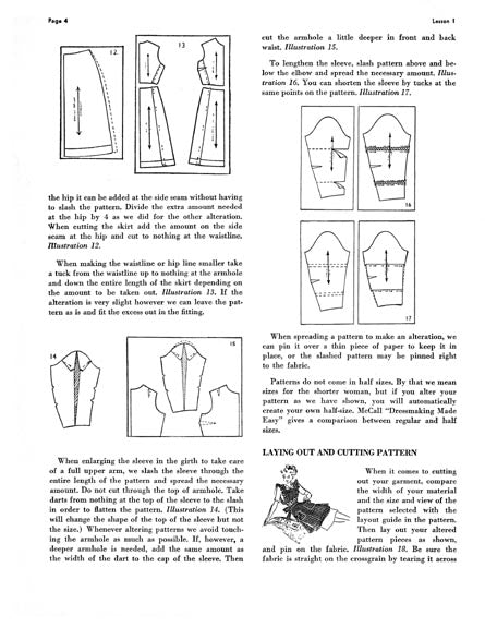 Reproduction of 1943 'The McCall Sewing Corps' Series of Lessons Booklets (Reproduction)