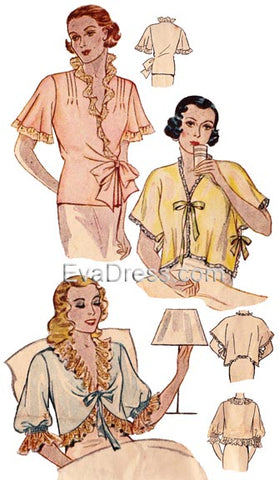 1935 Bed Jackets NL30-1559