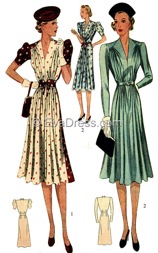 1938 Dress D30-3012