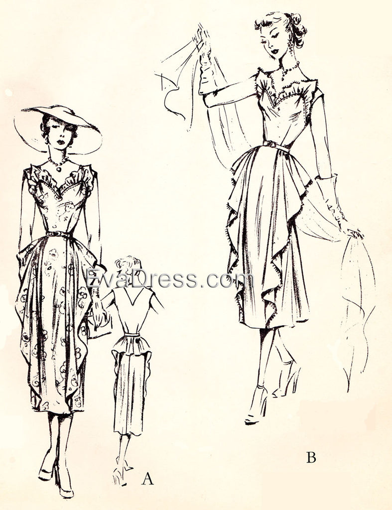 1948 Dress D40-381