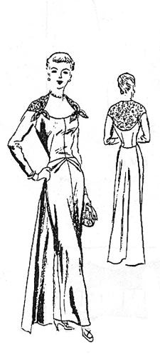 1949 Evening Gown, E40-4057
