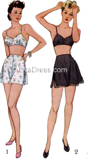 E-PATTERN 1944 Brassiere and Panties, E4994