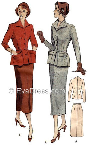 1949 Suit Dress SE40-5105