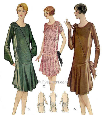 1927 Dress D20-5136