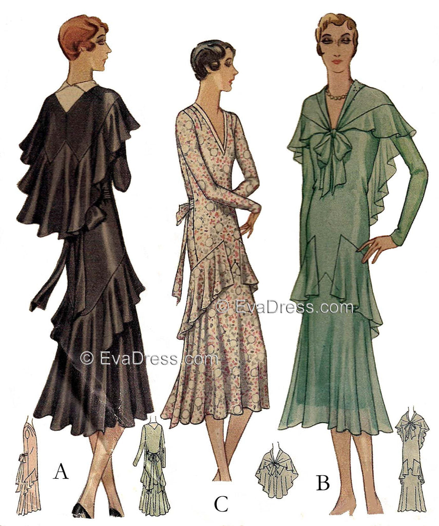 1930 Dresses D30-6050