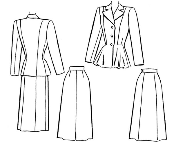 1947 Two-Piece Suit SE40-6777