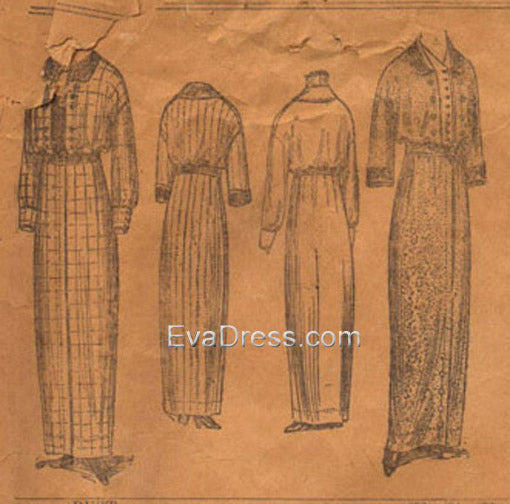 1912 Dresses D10-7458