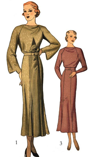 1936 Dresses, D30-7911