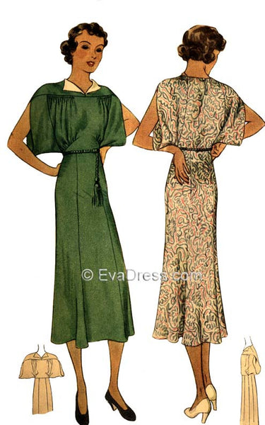1936 Dress D30-8656