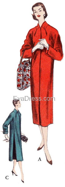 1957 Kimono Coat C50-8759