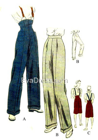 1945 Trousers & Clam-Diggers, T40-9016
